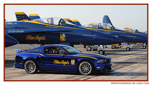 Blue Angels Ford Mustang