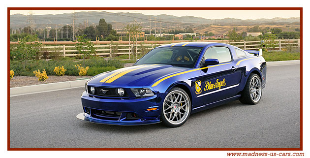 Blue Angels Ford Mustang