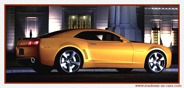 La nouvelle Chevrolet Camaro dans le film Transformers