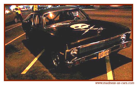 La Chevrolet Nova dans Boulevard de la Mort