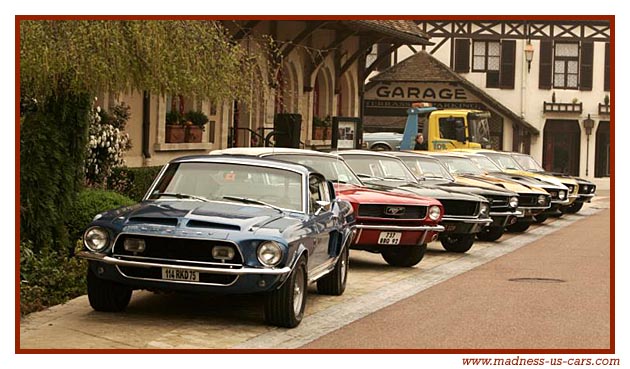 Equus Mustang, Shelby, Boss, Maharajah Road de Paris  Turin
