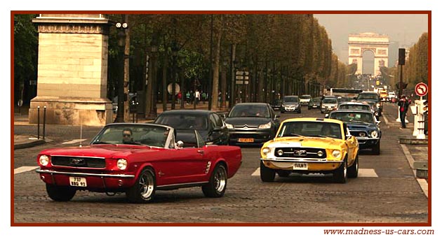 Equus Mustang, Shelby, Boss, Maharajah Road de Paris  Turin