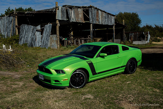 Essai Caradisiac Mustang Boss 302