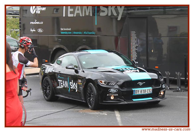 Ford Mustang au Tour de France 2016