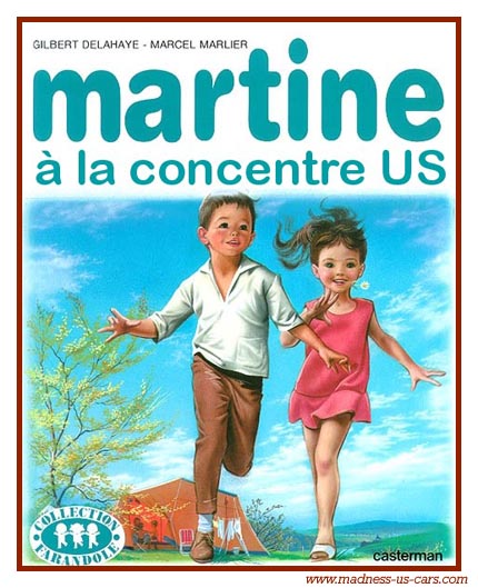 Martine et les Voitures Américaines