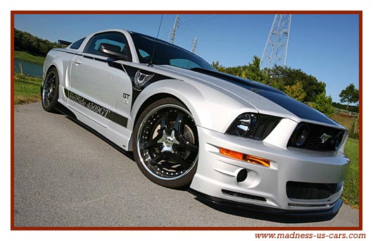 Tuning Show 2007 tait aussi une Ford Mustang GT pr par e par Parotech