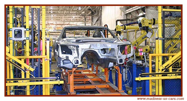 Production de la Chevrolet Camaro 2010