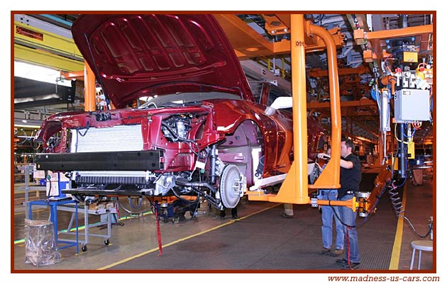 Production de la Chevrolet Camaro 2010