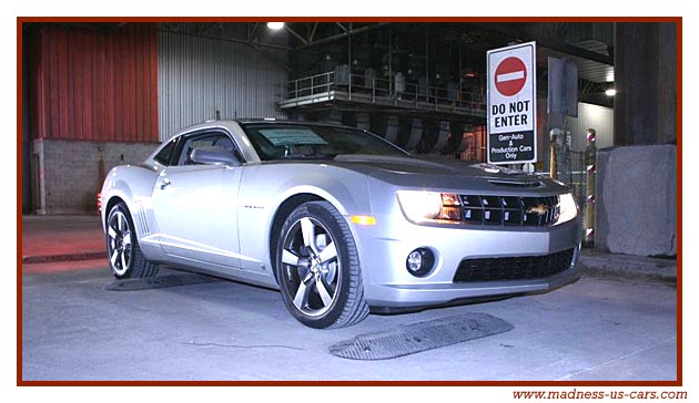 Production de la Chevrolet Camaro 2010