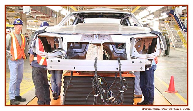 Production de la Chevrolet Camaro 2010