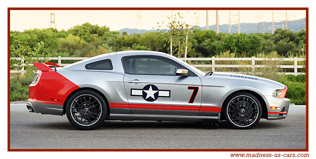 Red Tails Mustang GT 2013