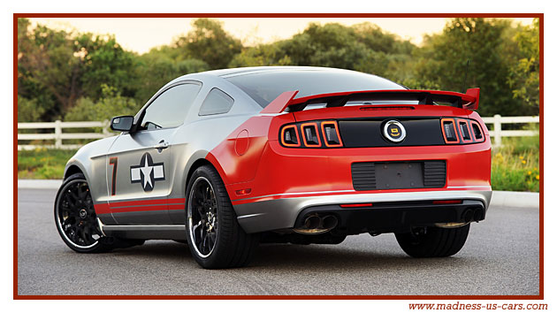 Red Tails Mustang GT 2013