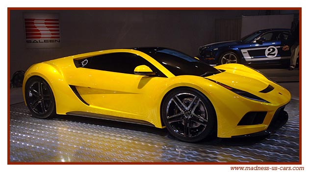 Saleen S5S Raptor Esth tiquement on notera imm diatement le toit