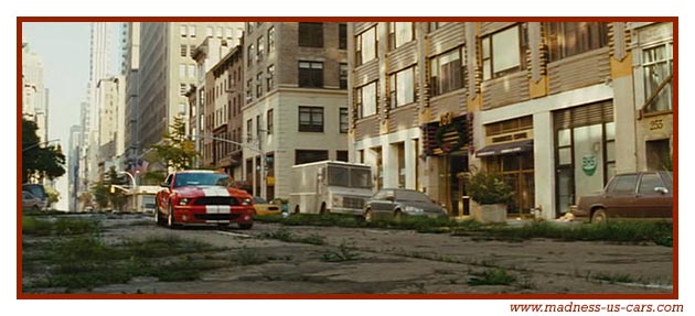 Shelby GT500 dans le film Je suis une Lgende