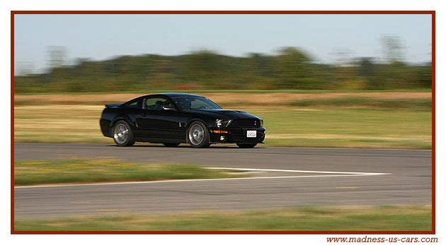 Une Shelby Madness US sur les pistes