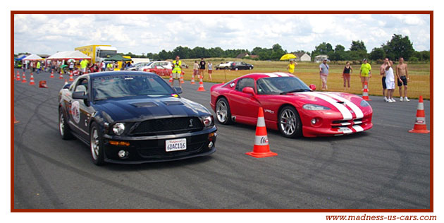 Une Shelby Madness US sur les pistes