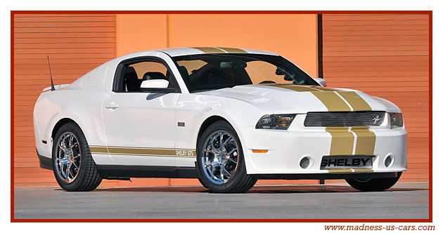 Shelby GTS 2012 cinquantième anniversaire