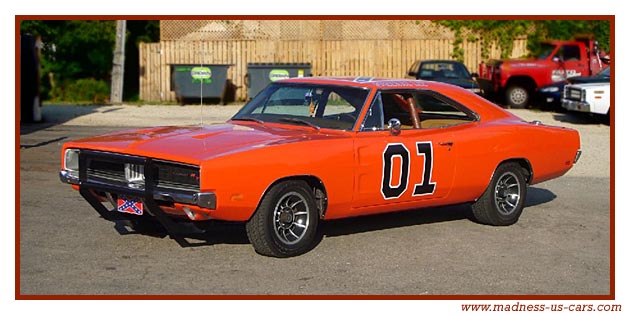 General Lee Dodge Charger 1969 Sh rif fais moi peur 