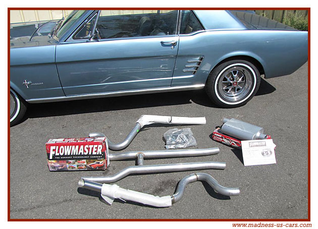 Echappement Flowmaster Ford Mustang