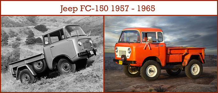 Histoire des pickups Jeep