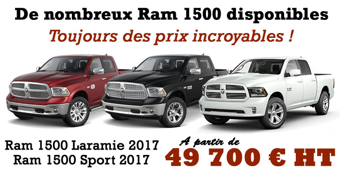 De nombreux Ram 1500 chez Madness US
