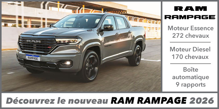 Dcouvrez le pickup compact Ram Rampage
