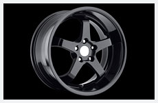 Jantes Showwheels New Black Ford Mustang