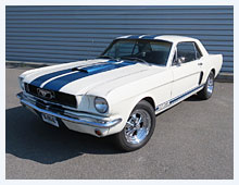 Ford Mustang Coup 1966 look Shelby GT350