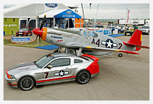 Red Tails Mustang GT 2013