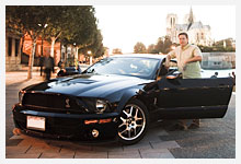 Une Shelby Madness US sur les pistes