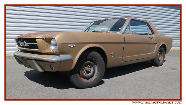 Ford Mustang Coupé 1965 à restaurer