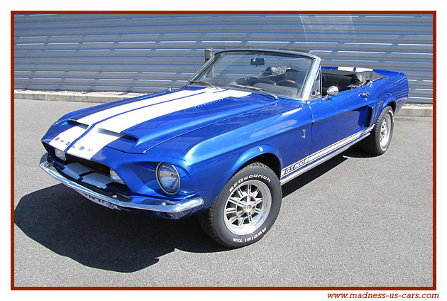 Ford Mustang Cabriolet 1967 clone Shelby GT500KR