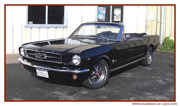 Cette Ford Mustang Cabriolet a t enti rement restaur e dans son look 