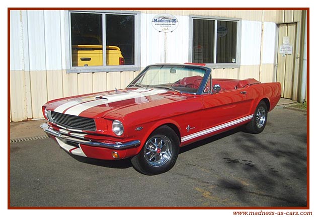 Ford Mustang GT Code A Cabriolet 1966