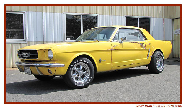 Ford Mustang Coup 1965 a retaurer