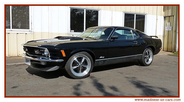 Mustang Fastback Mach 1 1970 428 Cobra Jet Cette Mustang Mach 1 Super Cobra