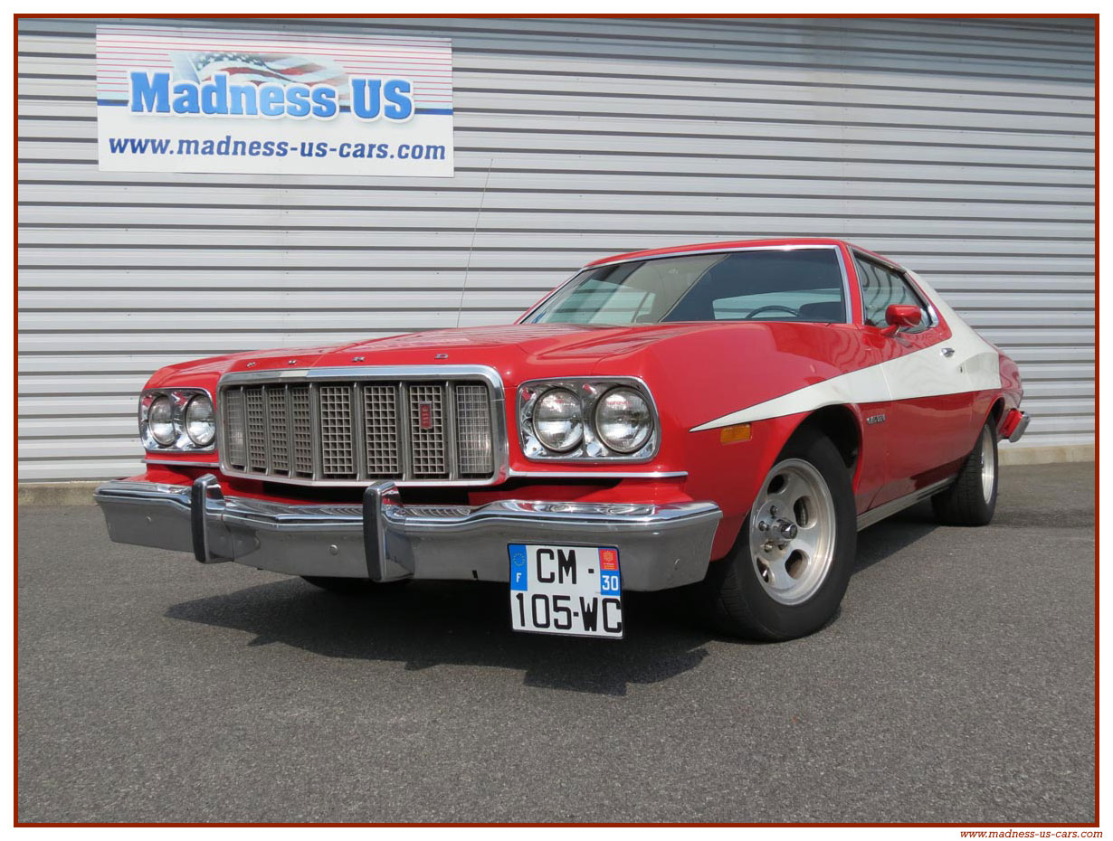 Besançon  Insolite. La Ford Gran Torino de Starsky & Hutch fait