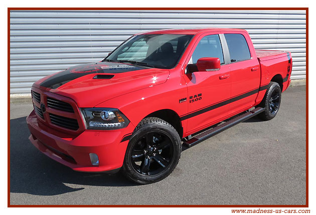 Ram 1500 Crew Cab Sport 4x4 2018 Red Madness