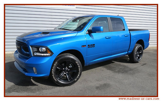 Ram 1500 Crew Cab Sport Hydro Blue 4x4 2018