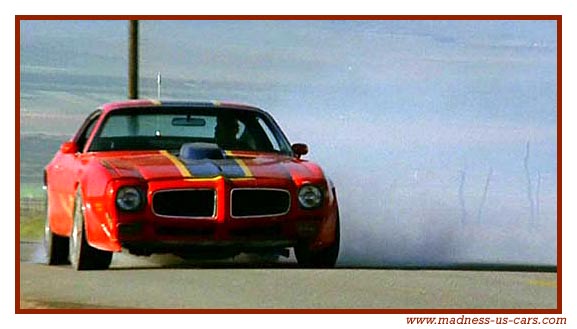 La Pontiac Trans Am 1973 du film Cannonball