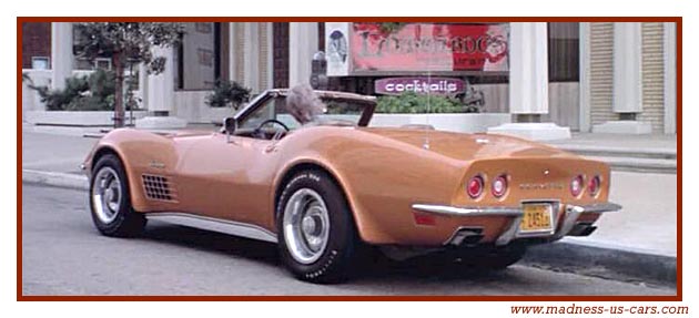 La Corvette Stingray 1970 du film La Grande Casse