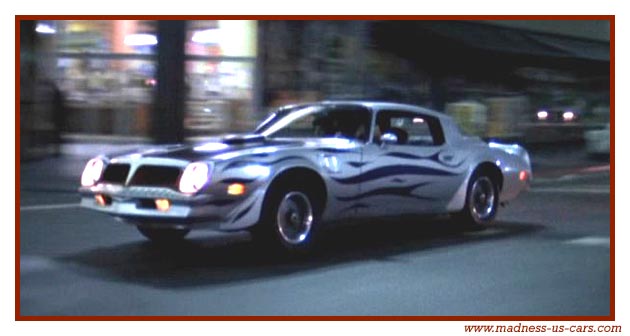 La Pontiac Trans Am du film The Driver
