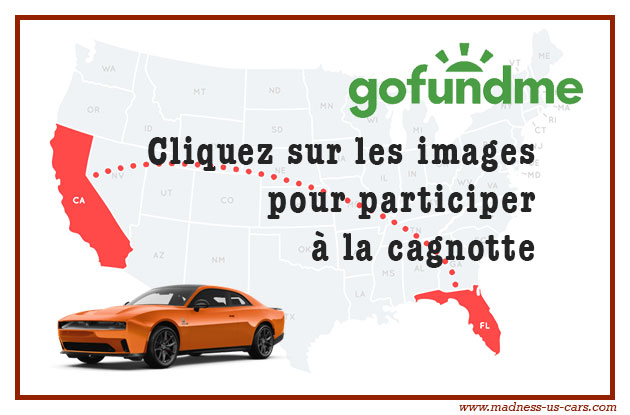 Travers�e des USA en Dodge Charger �lectrique