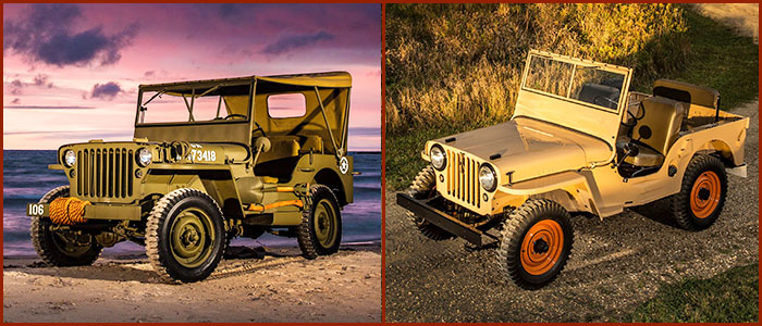 Histoire Jeep, les ann�es 40