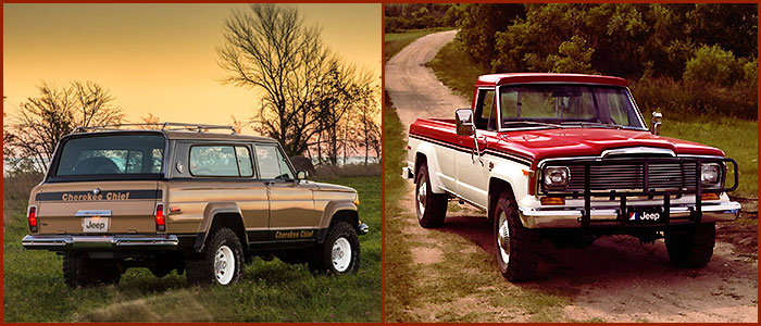 Histoire Jeep, les ann�es 70