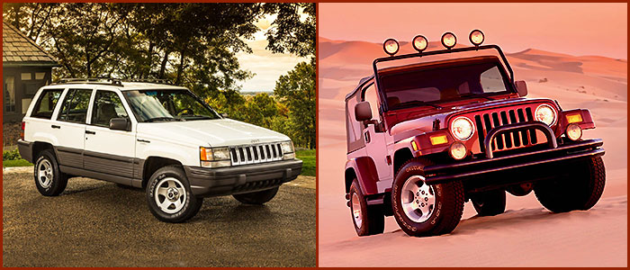 Histoire Jeep, les ann�es 90