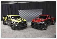 Ram 1500 Rumble Bee 2027 et Ram 1500 SRT10 2005