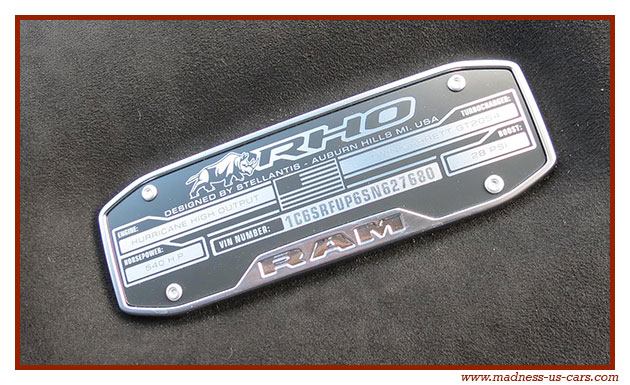 Dodge Ram 1500 RHO 4x4 2026